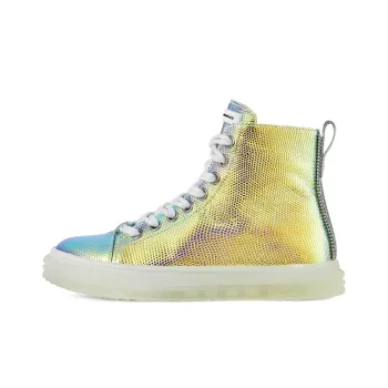 Giuseppe Zanotti/GZ Blabber High Top Skateboard Shoes Women's Gold