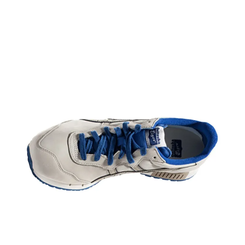 Onitsuka Tiger X-Caliber X-caliber Wear-resistant And Lightweight Low-Top Running Shoes Unisex Beige Blue-2