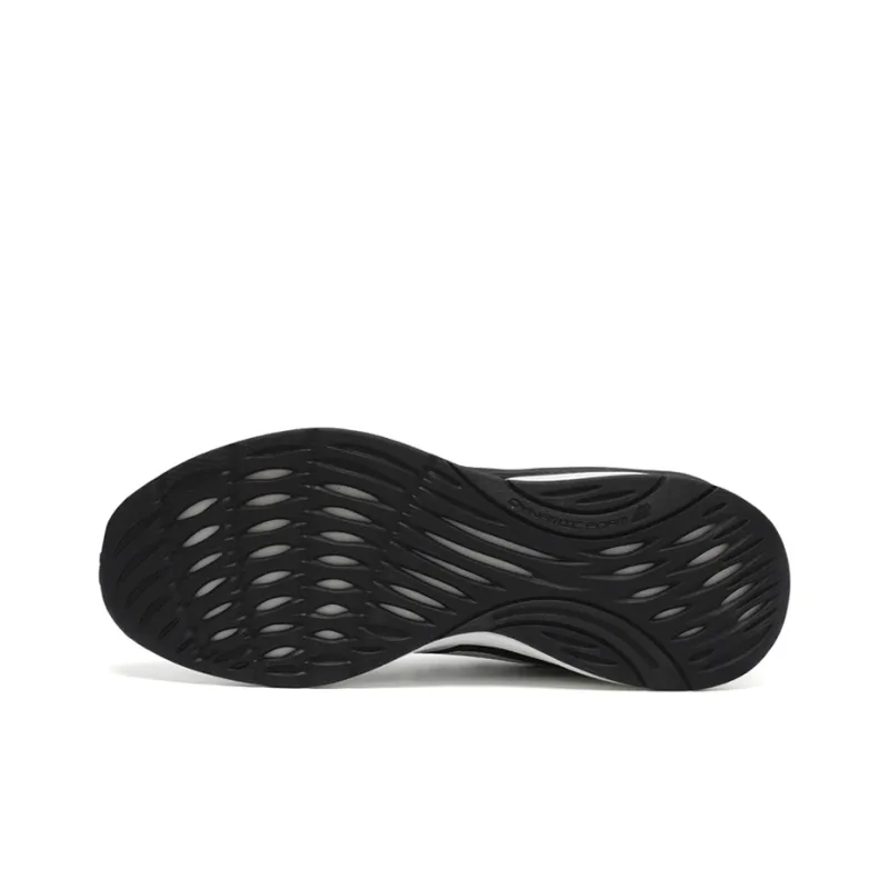 XTEP Cushioning Lightweight Low Top Running Shoes Women's Black White-5