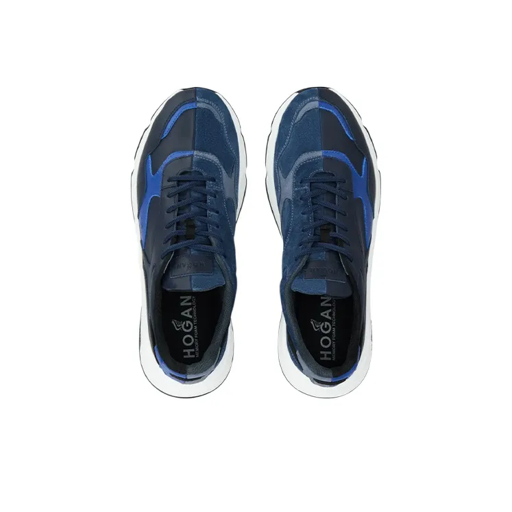 HOGAN Hyperlight Casual Shoes Men Low Top Blue/Black-2
