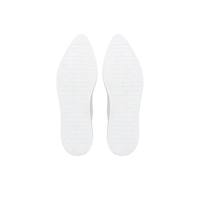 PRADA Low Top Skateboard Shoes Men's White-5