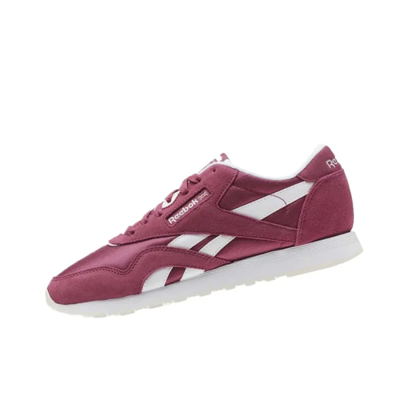 Reebok Classic Nylon Casual Shoes Women's Low-Top Purple-2