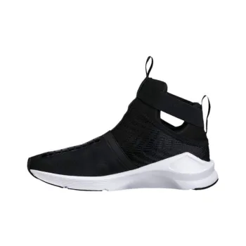 PUMA Fierce Strap Swirl High-Top Running Shoes Women's Black