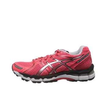 Asics Gel-Kayano 19 Low-Top Running Shoes Women's Pink Silver