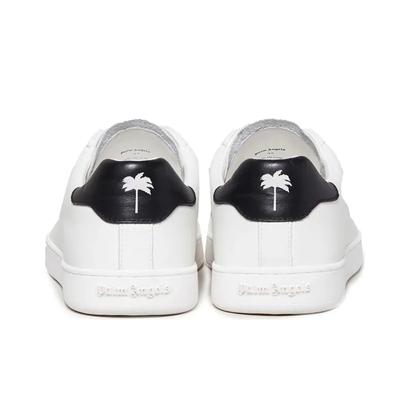 PALM ANGELS Tennis Low Top Stylish Skateboarding Shoes Women's White-4