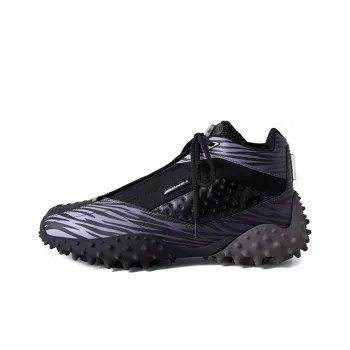EYTYS Chunky Sneakers Unisex Mid Top Black Purple