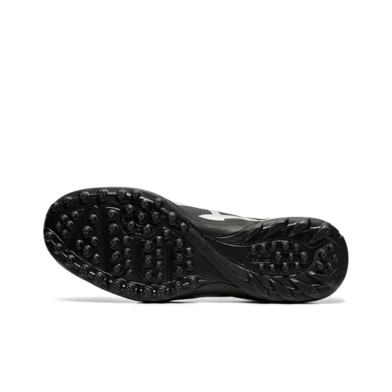 Asics Ds Light Club DS Light TF SL Abrasion Resistant Slip Resistant Low Top Running Shoes Unisex Black White-5