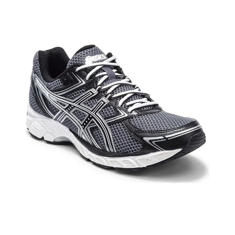 Asics Gel-Equation 7 7 Wear-Resistant Low-Top Running Shoes Men's Black Gray Color-2