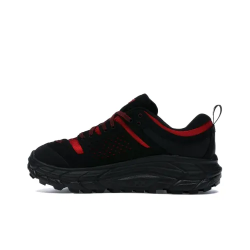 HOKA ONE ONE Tor Ultra Low Engineered Garments Black Red