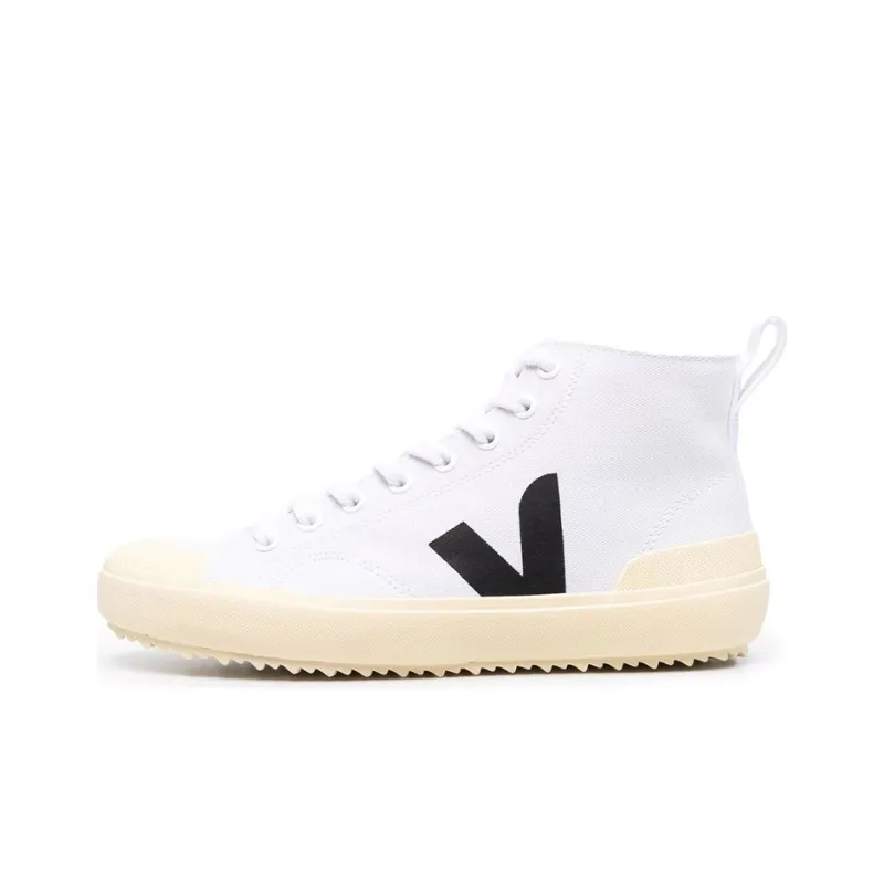 VEJA Nova Ht Canvas 'White Black'-0