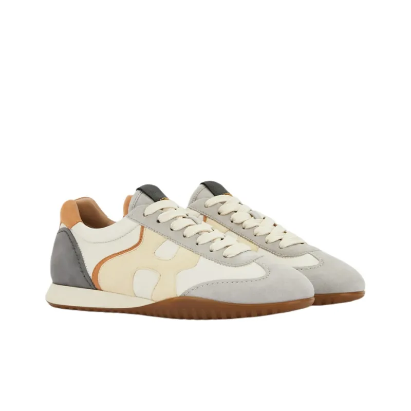 HOGAN Olympia Casual Shoes Women's Low-Top Ivory White-1