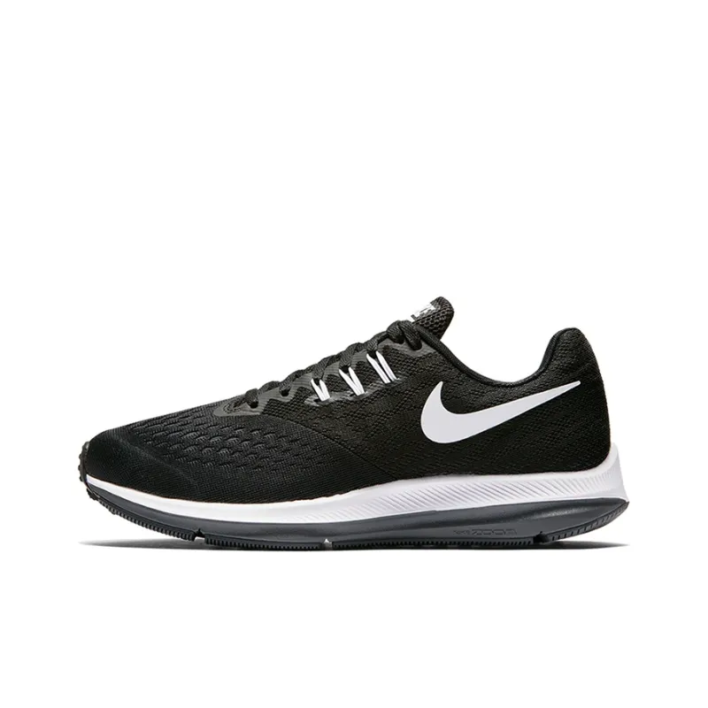 Nike Zoom Winflo Iv 4 Black White Dark Grey Women's-0