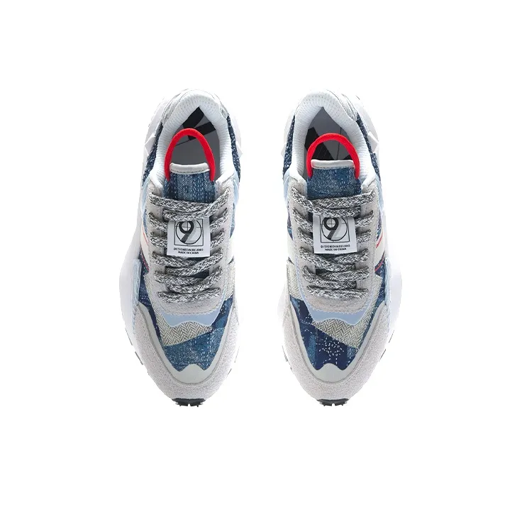 LiNing Running Shoes Men Low Top Shadow Gray-2