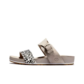 Timberland Malibu Waves Slide Slippers Women's Gray