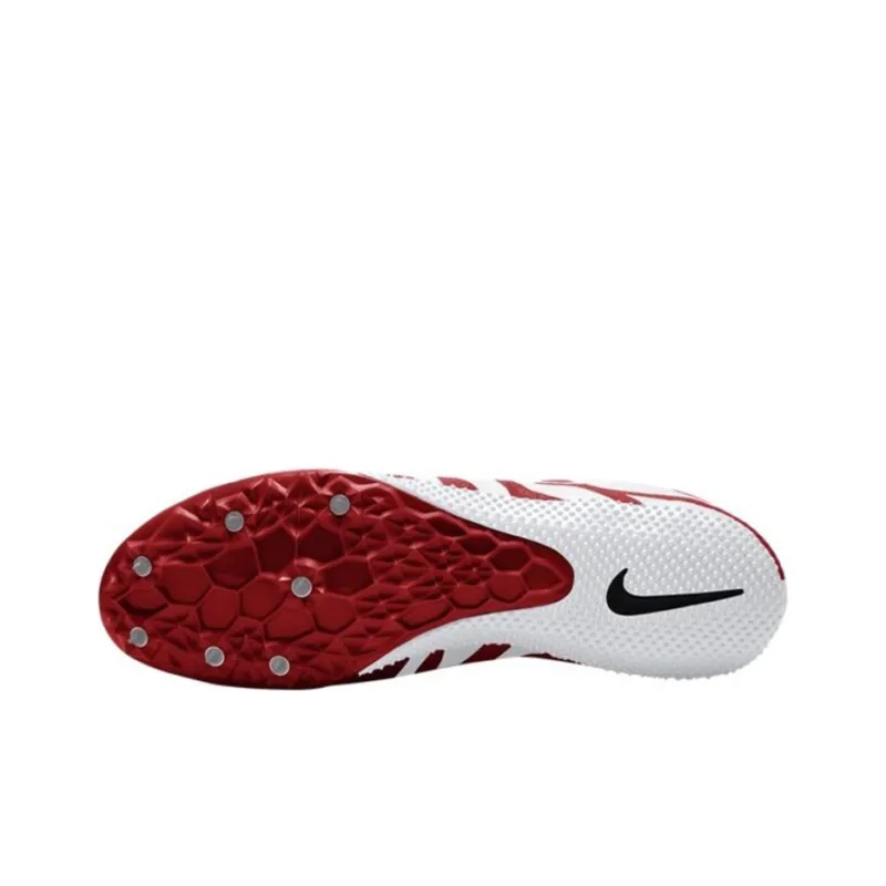 Nike Air Zoom Rival S 9 Spikes 'White Red'-2