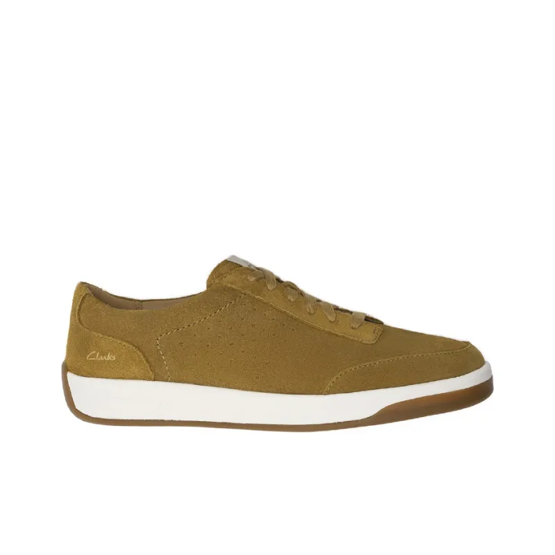 Clarks Casual Shoes Men Low Top Tan-1