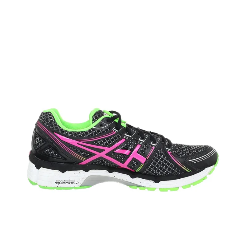 Asics Gel-Kayano 19 Running Shoes Women's Low-Top Black/Pink-1