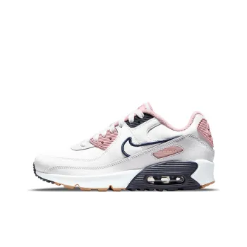 Nike Air Max 90 Leather SE 'White Pink Glaze' GS