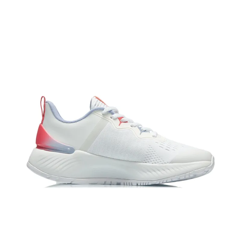 LiNing YueYing Essential Breathable Low Top Running Shoes Women's White-1
