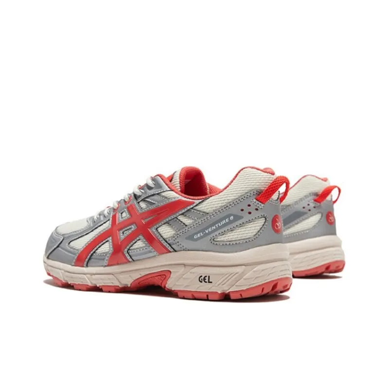 Asics Gel Venture 6 Kirsh Silver Red Cream Women's-3