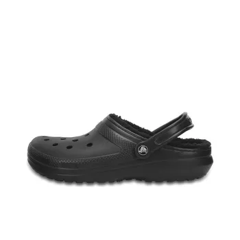 Crocs Stay Warm Wear Resistant Cozy Sports Unisex Black Sandals