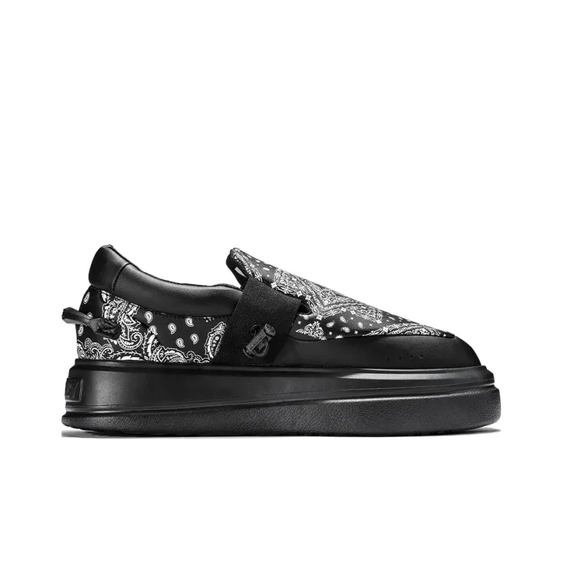 NORVINCY Stylish Skateboarding Shoes Unisex Black-1