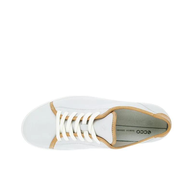 Ecco Soft 7 Skateboard Shoes Women's Low-Top White-2