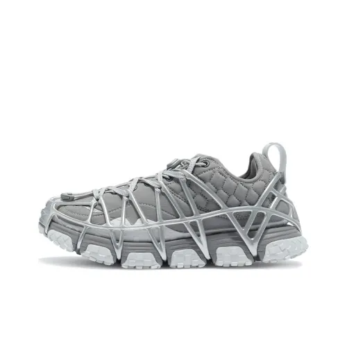 LiNing Mix ACE Running Shoes Women's Low-Top Gray/White