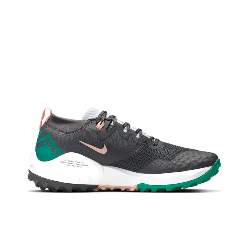 Nike Wildhorse 7 Cushioning Anti-Slip And Wear-Resistant Low-Top Running Shoes Women's Black Pink Green-1