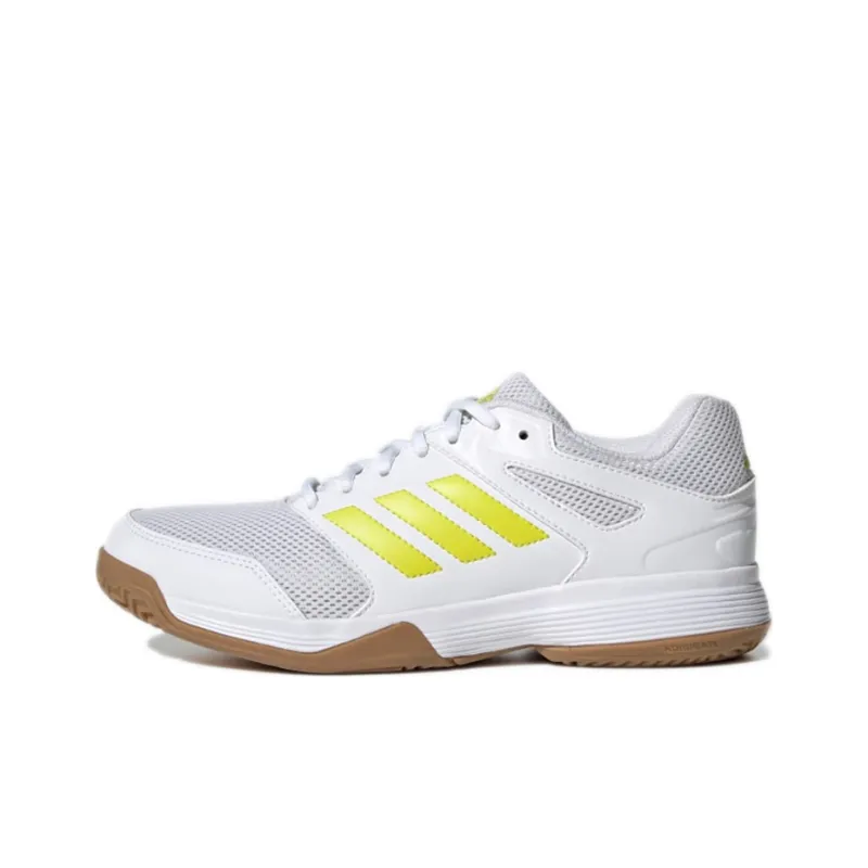 Adidas Speedcourt Wear-Resistant Low-Top Running Shoes Women's Cloud White-0