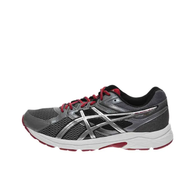 Asics Gel-Contend 3 Anti-Slip Wear-Resistant Low-Top Running Shoes Men's Smoke Gray Silver-0