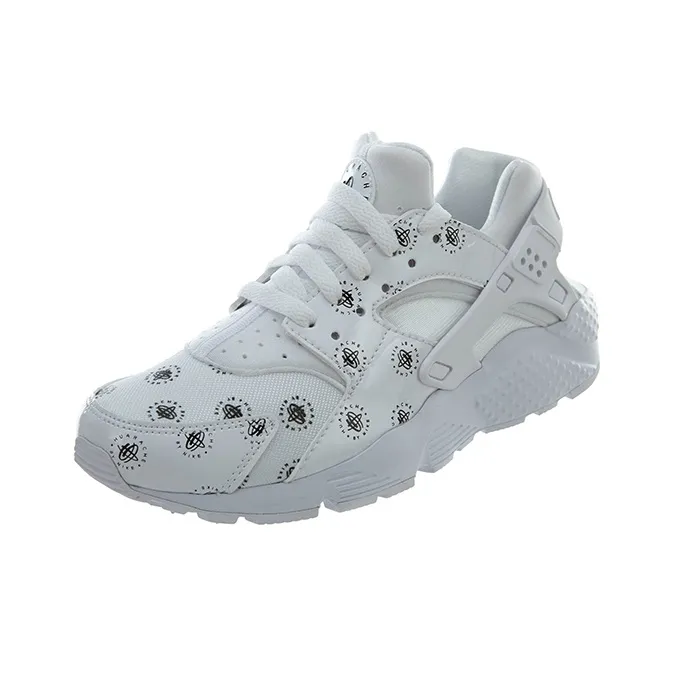 Nike Air Huarache Run Logos White GS-2