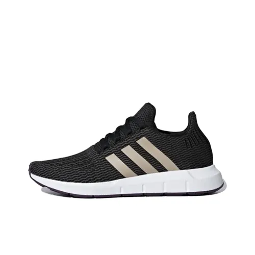 Adidas Originals Swift Run Running Shoes Women's Low-Top Black/Grey