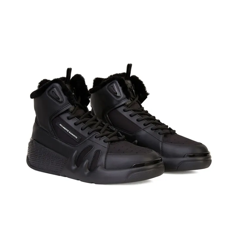 Giuseppe Zanotti Talon Casual Shoes Men High-Top Black-2
