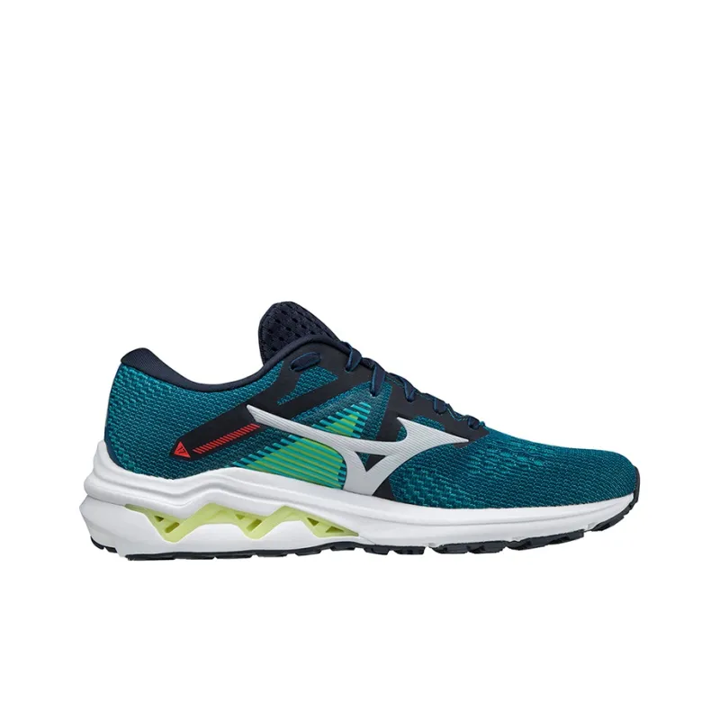 Mizuno Wave Inspire 17 Running Shoes Men Low-Top Blue/Green-1