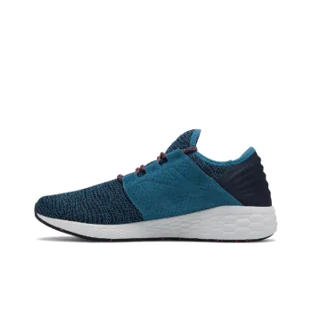 New Balance Cruz Non Slip Shock Absorption Wear resistant Low Tops Sports 'Black Blue'