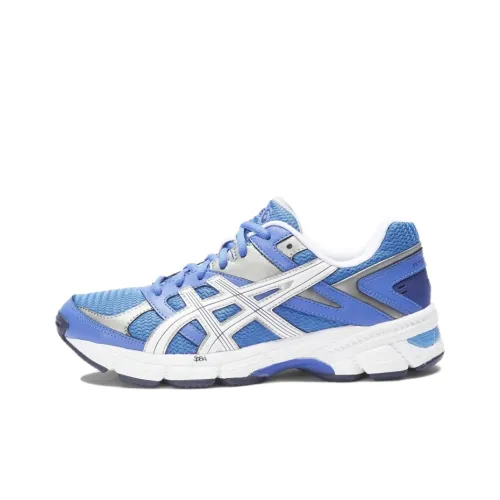 Asics Gel-190TR Anti-Slip Wear-Resistant Low-Top Running kids shoes Women's Blue White D-Width