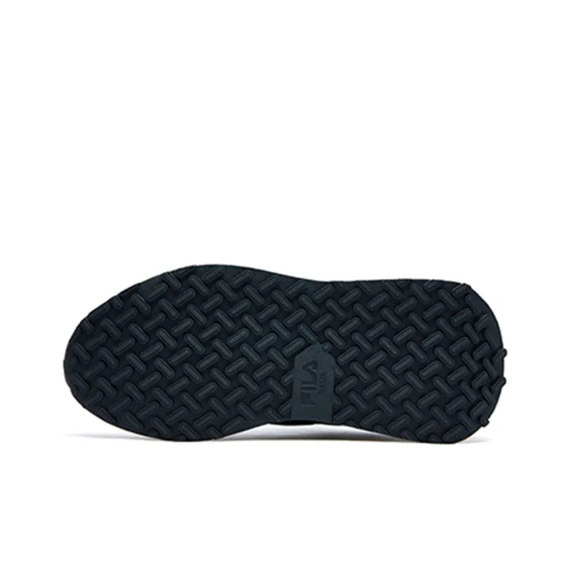 FILA Heritage FHT Cushioned Slip Resistant Coverage Low Top Running Shoes Men's Black Gray-4
