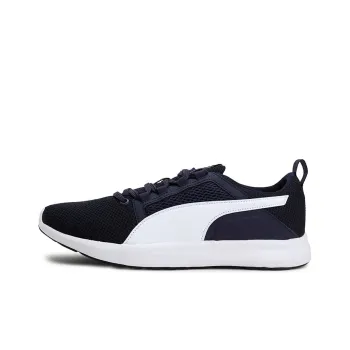 PUMA Infantil Flyer Runner Cushioning Breathable Wear-Resistant Slip-Resistant Low-Top Running Shoes Men's Blue White