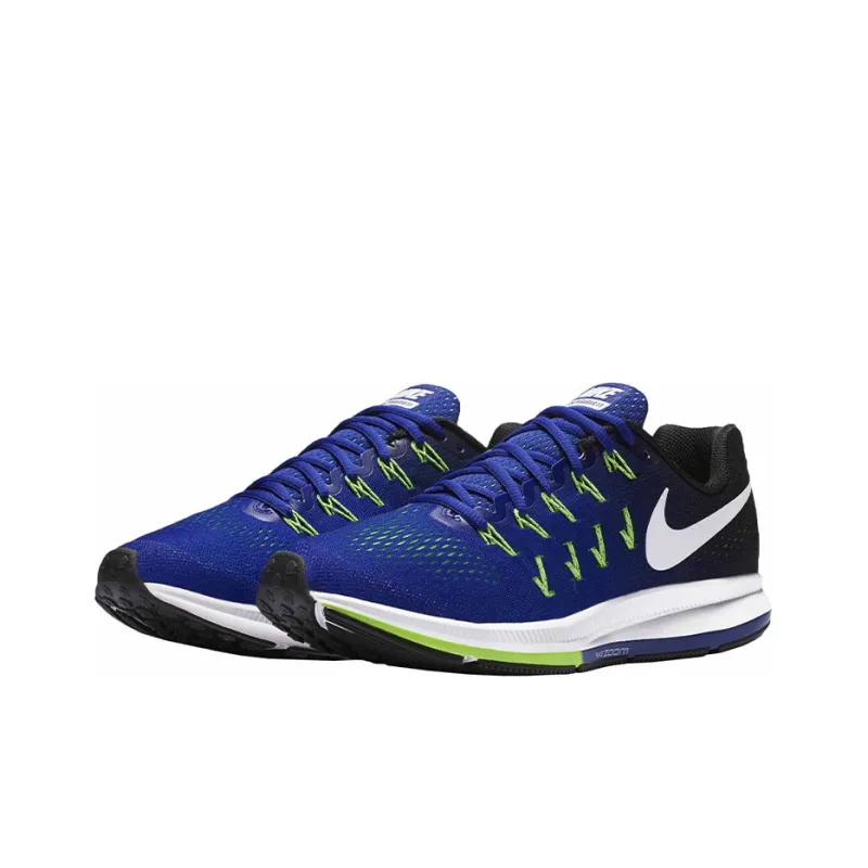Nike Air Zoom Pegasus 33 Concord White Black Electric Green-2