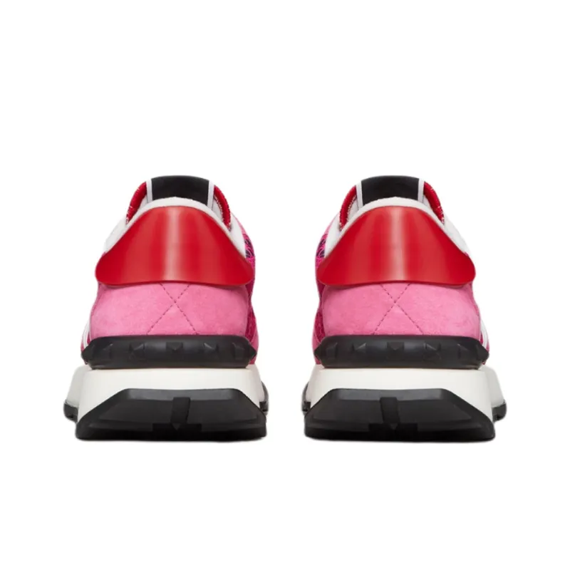 Valentino Garavani Lacerunner Lace Panelled Sneakers-4