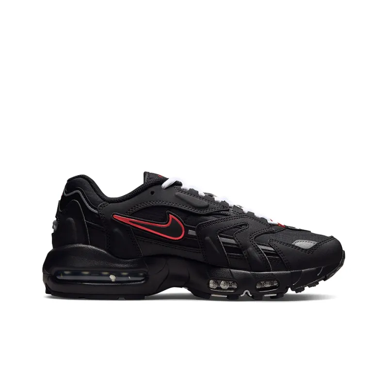 Nike Air Max 96 Ii Black Sport Red-1