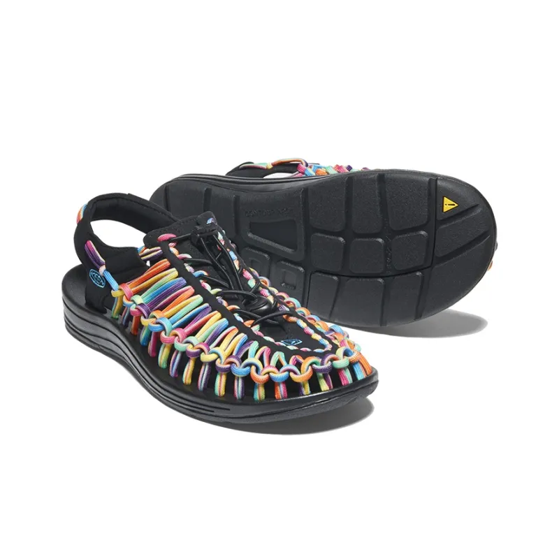 KEEN Uneek River Trekking Shoes Men's Black-2