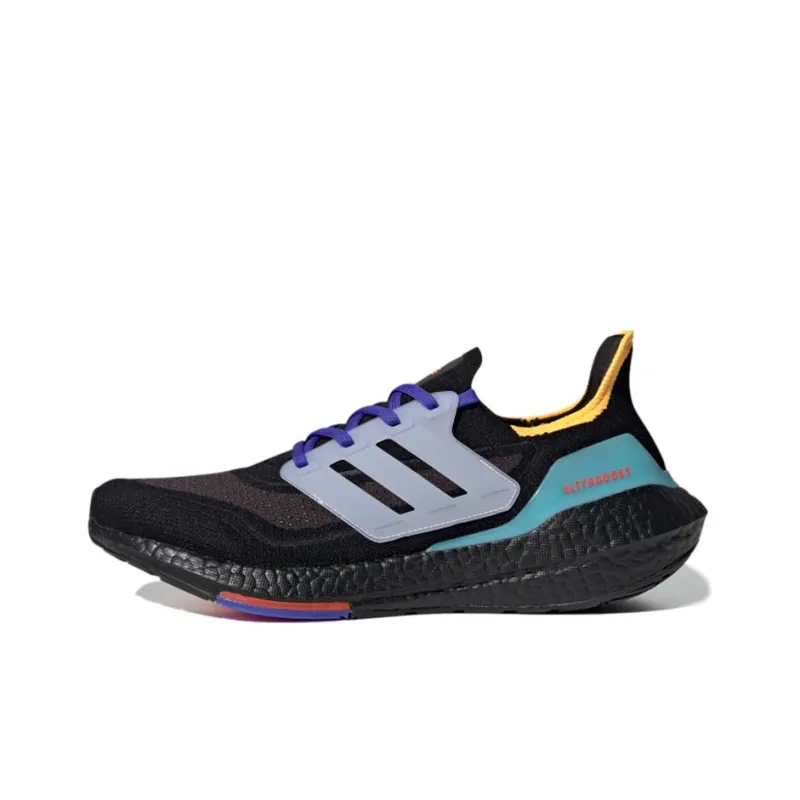 Adidas Ultra Boost 21 Pulse Aqua Black-0