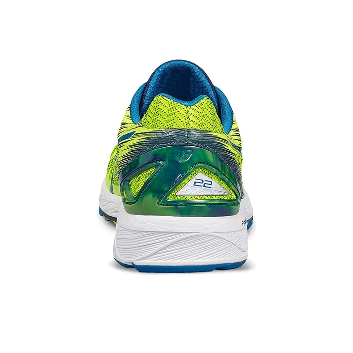 Asics Gel-Ds Trainer 22 Nc Wear-Resistant Low-Top Running Shoes Men's Yellow Blue-3