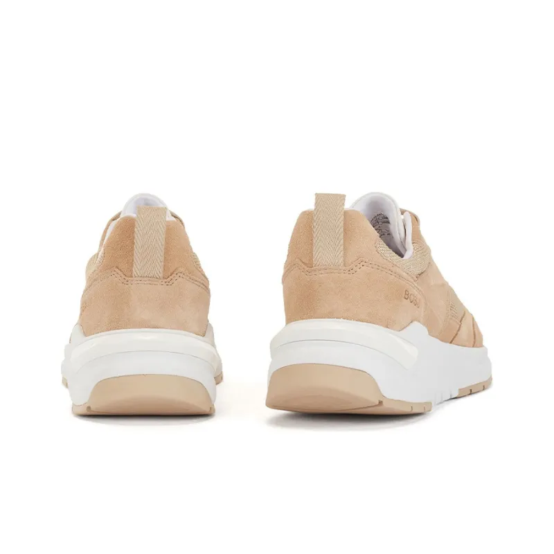 HUGO BOSS Casual Shoes Women's Low-Top Light Beige-2