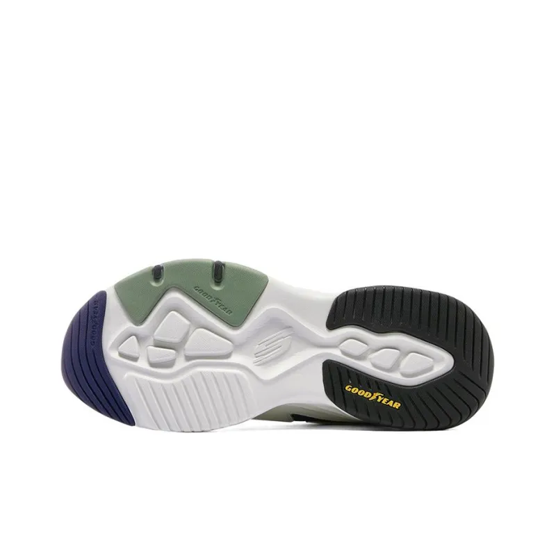 Skechers Knitshorts 'White Blue'-4