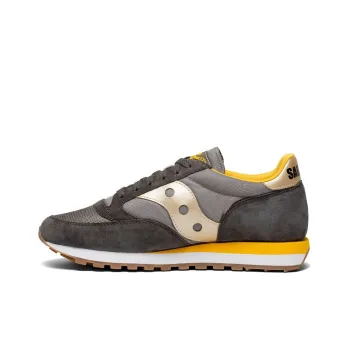 Saucony Jazz 81 Running Shoes Unisex Low-Top Gray/Yellow