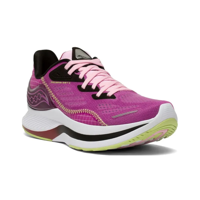 saucony Endorphin Shift 2 Razzle Limelight Women's-2