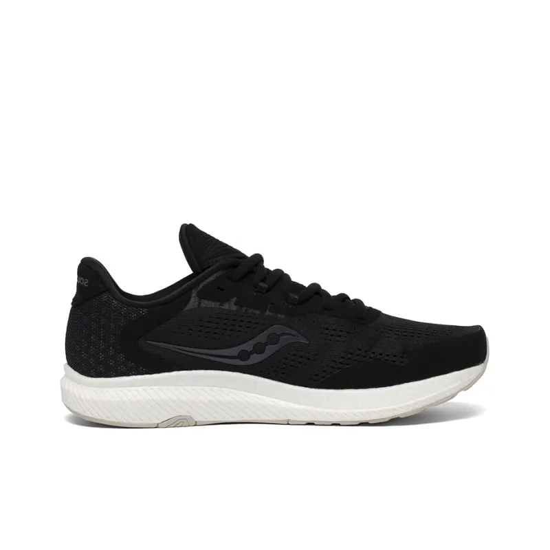 Saucony Freedom 4 Cushioning Wear Resistant Breathable Supportive Low Top Casual Running Shoes Men's Black-1